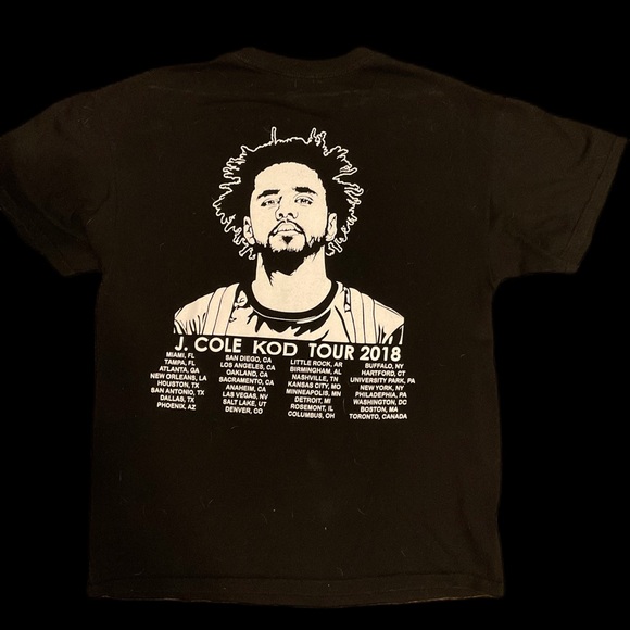 J.Cole KOD Tour T-Shirt - Picture 2 of 2